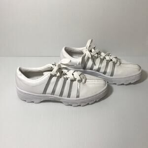 K-Swiss Classic Leather Pointed Toe Athletic Sneaker 9